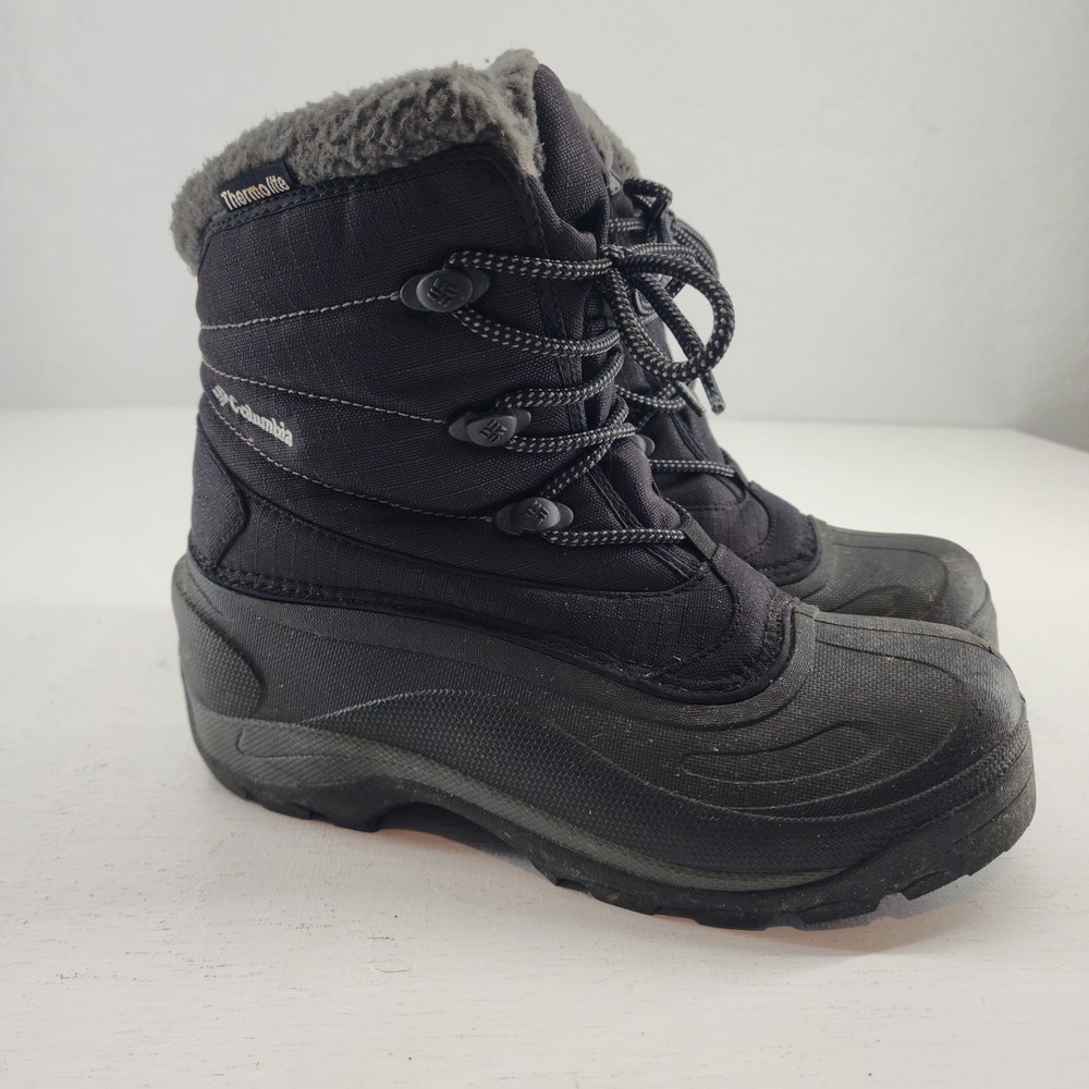 Columbia 7.5 Cascadian Trinity Black Waterproof Omni-Grip Hiking Boots Gorpcore